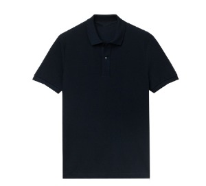 고급형 카라반팔 티셔츠(블랙)
